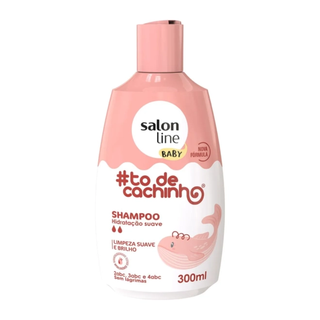 Shampoo Salon Line Baby To De Cachinho Embalagem 300Ml