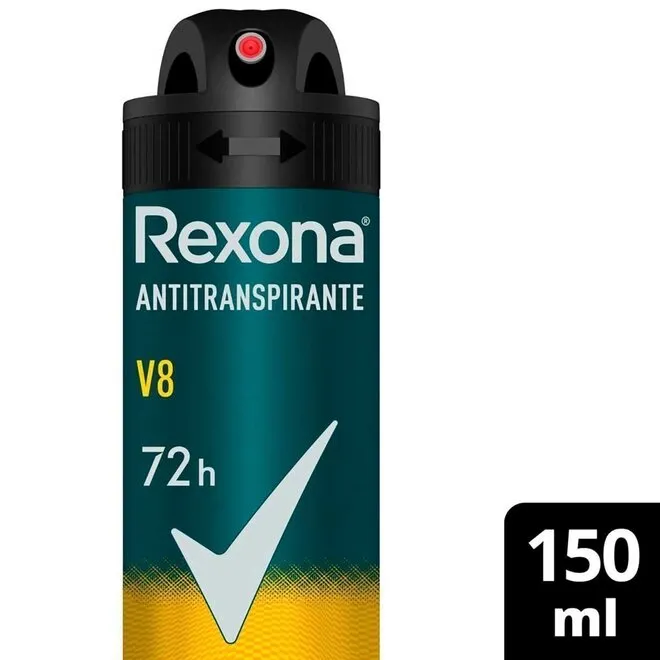 Desodorante Aerosol V8 150ml - REXONA