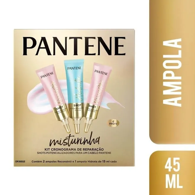 Kit Pantene Misturinha Potencializador 3 Unidades De 15ml