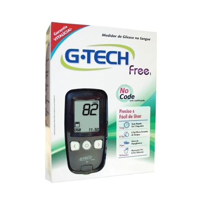 KIT MEDIDOR GLICOSE FREE 1 (GTH)