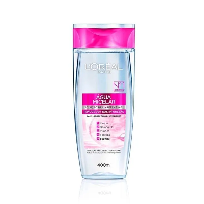 Agua Micelar de Limpeza 5em1 400ml - LOREAL