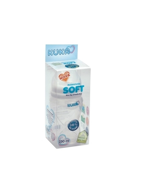 Mamadeira Kuka Silicone Bico Orto 250ml