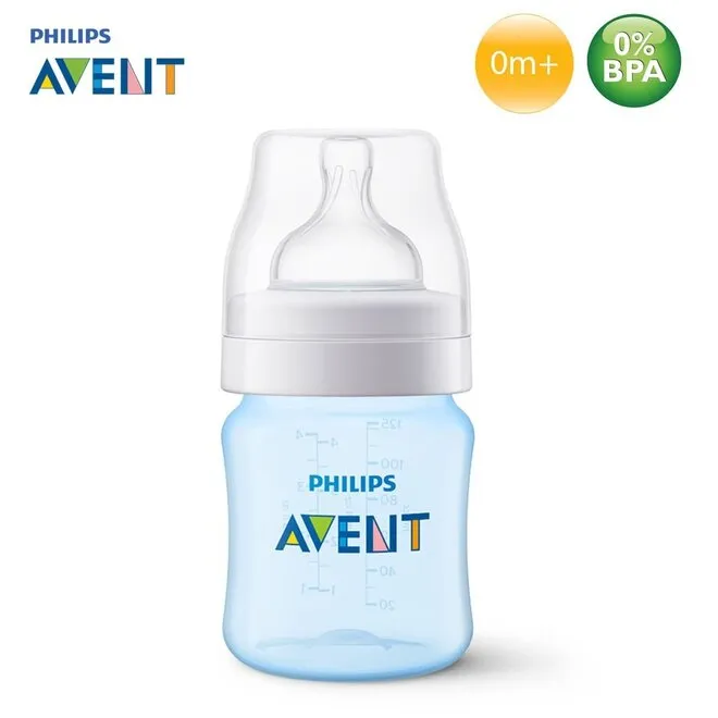 Mamadeira Avent Classic Anti Colic Azul 125ml