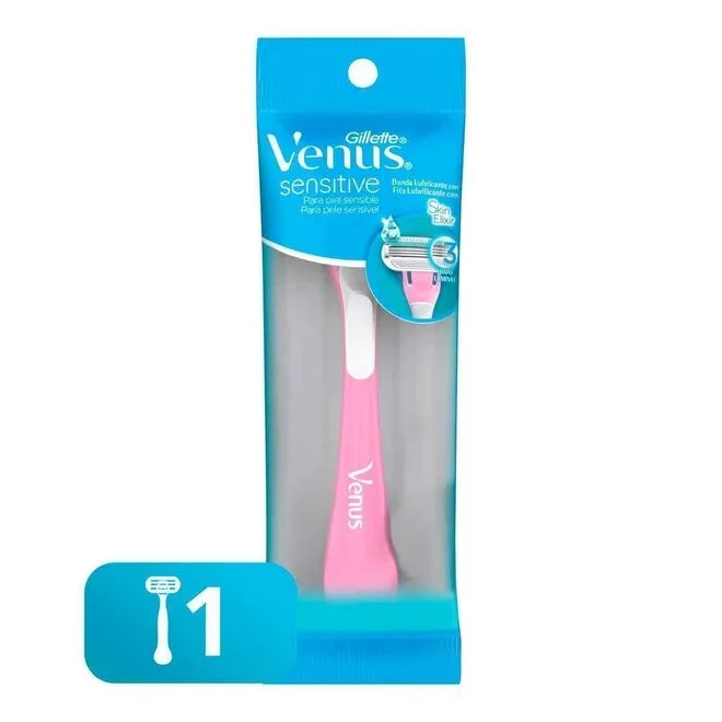 Aparelho De Barbear Gillette Venus Sensitive Embalagem 1 Un