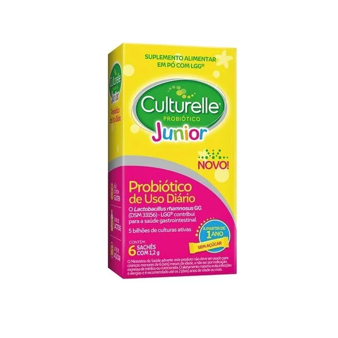 Probiótico Culturelle Junior 6 Sâches