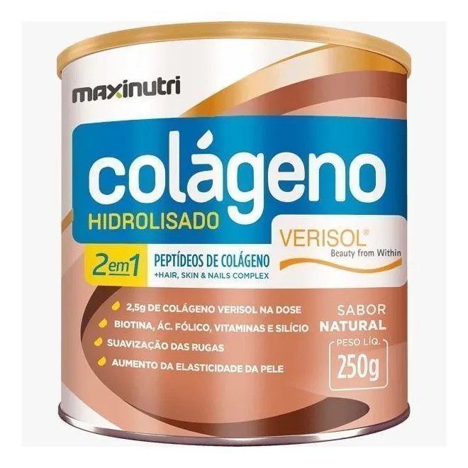 Colágeno Hidro Verisol 2EM1 Em 250g
