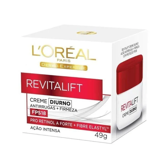 Creme Antirrugas L'oréal Revitalift Diurno FPS30 49g