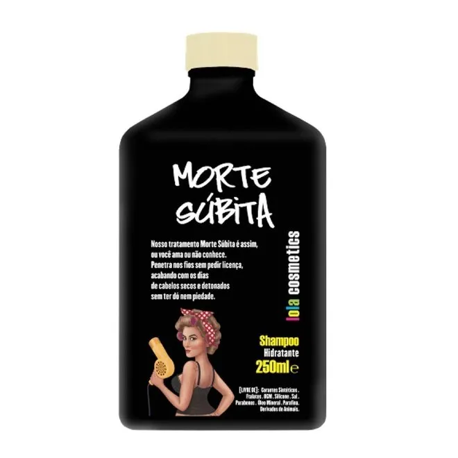 Shampoo Hidratante Lola Cosmetics Morte Súbita Frasco 250ml