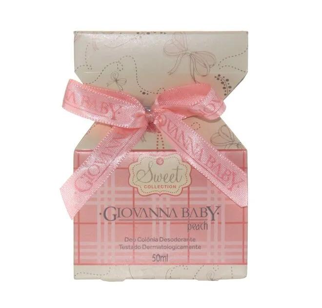 Perfume Feminino Giovanna Baby Deo Colônia Peach 50ml