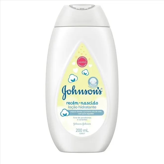 Loção Hidratante Johnson"S Baby Recém-Nascido 200Ml