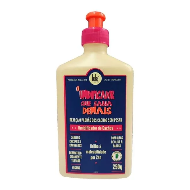 Umidificador De Cachos Lola Que Sabia Demais Com 250G