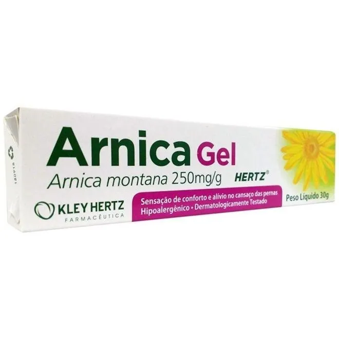 Arnica Gel Hidratante Para As Pernas Kley Hertz 30G