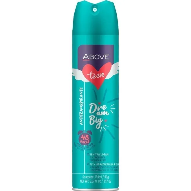 Desodorante Above Aerosol 150ml Teen Dream Big