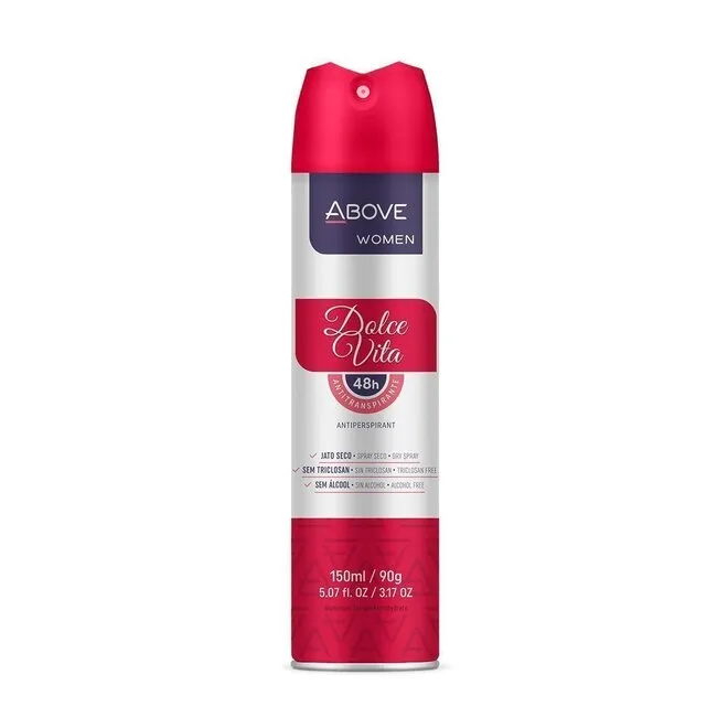 Desodorante Above Aerosol Dolce Vita 150Ml