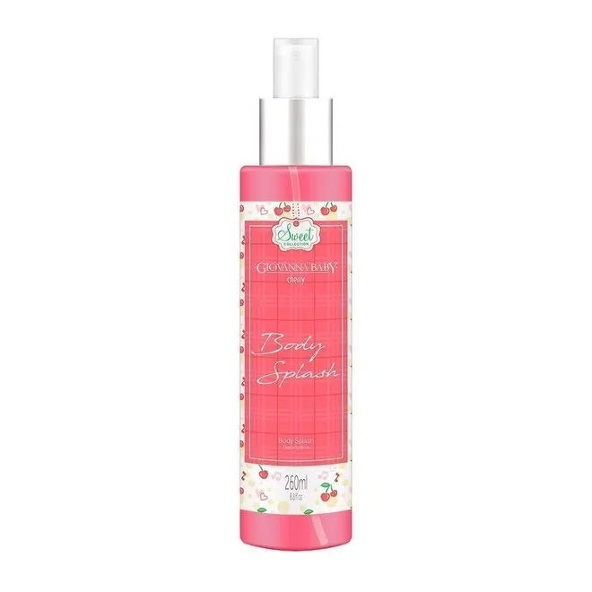 Body Splash Desodorante Corporal Giovanna Baby Cherry 260ml