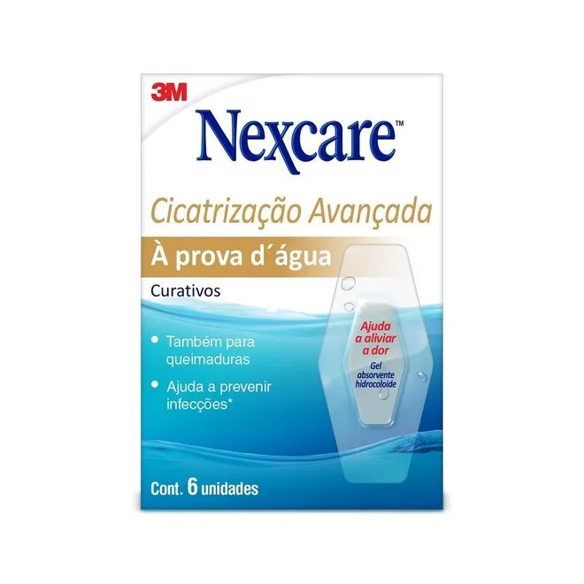 Curativo Nexcare Cicatr Avancad 6Unidades