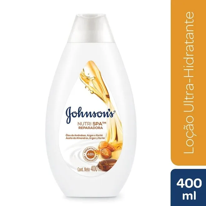 Loção Hidratante Johnson'S Amend Argan E Karit 400ml