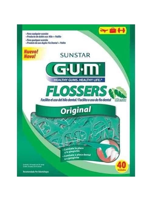Fio Dental Gum Flosser Original 40Unidades