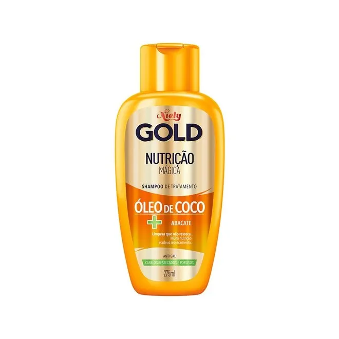Shampoo Niely Gold Nutrição Poderosa 300ml