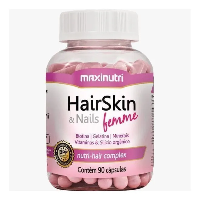 Hairskin Femme Maxinutri 90 Cápsulas