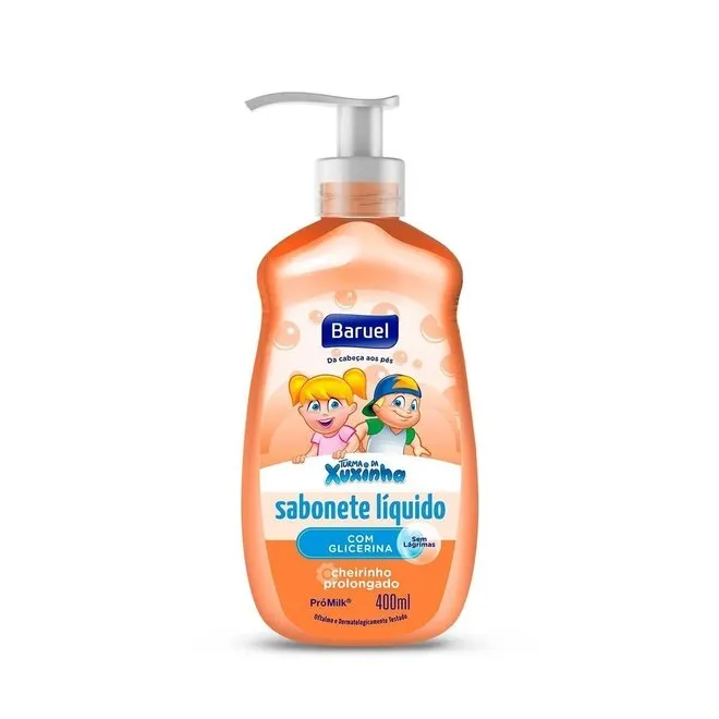Sabonete Líquido Xuxinha Glicerina Embalagem 400Ml