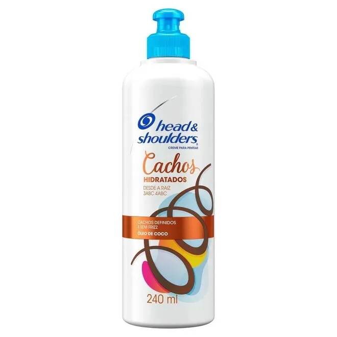 Creme para Pentear Head&Shoulders Cachos Hidratados com 240m