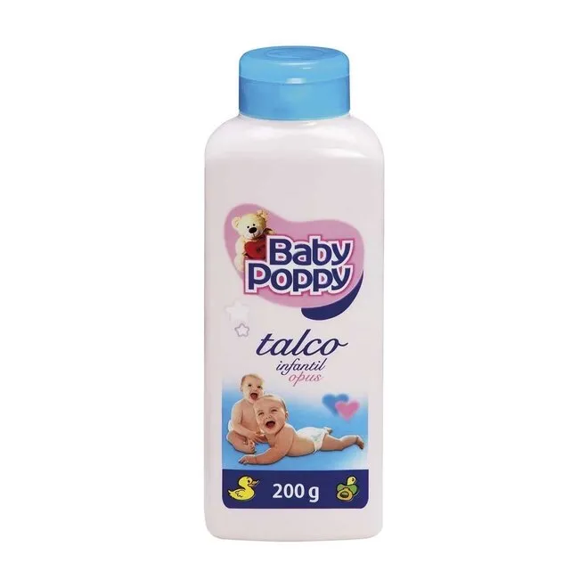 Talco Infantil Opus Baby Poppy 200G