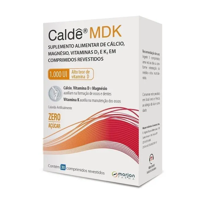 Caldê 1000Ui Mdk 30 Comprimidos