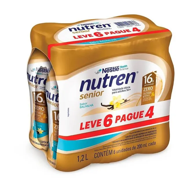 NUTREN NESTLE SENIOR BAUN LV6PG4 200ML