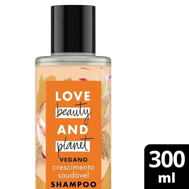 Shampoo Crescimento Saudável Love Beauty And Planet 300Ml