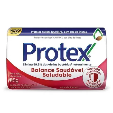 Sabonete Antibacteriano Em Barra Balance Saudável Protex 85G