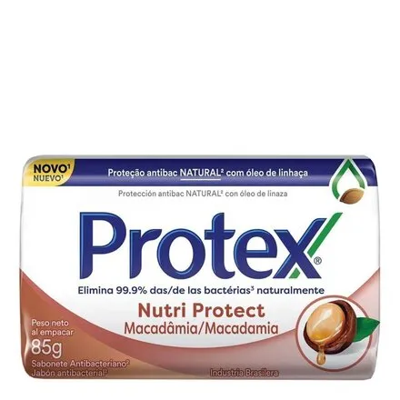 Sabonete Em Barra Protex Nutri Protect Macadâmia 85G