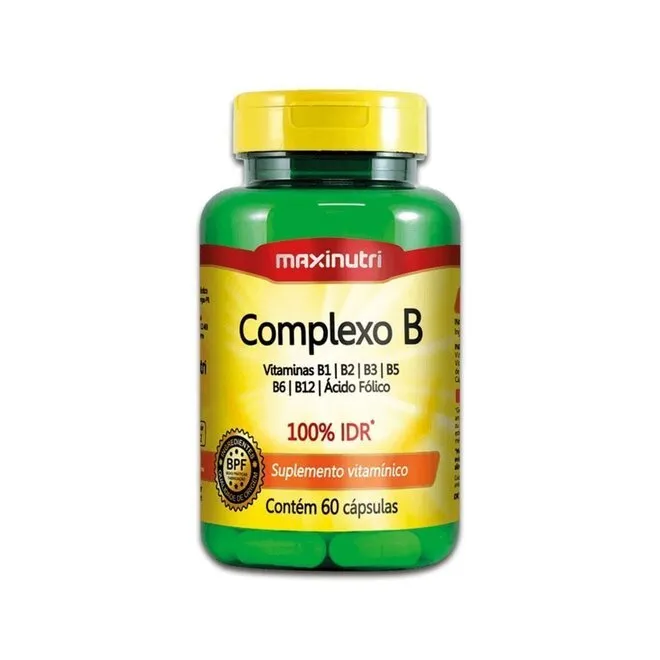 Complexo B 100% IDR 60 Capsulas - PHARMAKOS