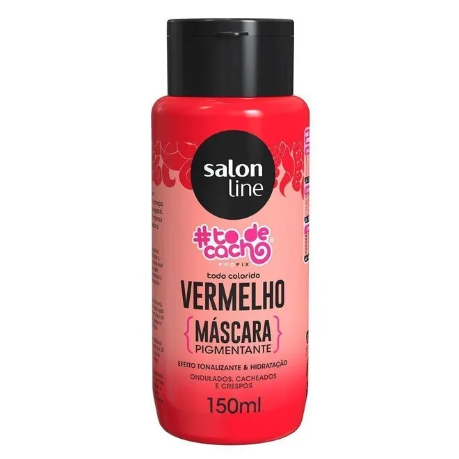 Máscara Pigmentante #todecacho Vermelho 150ml