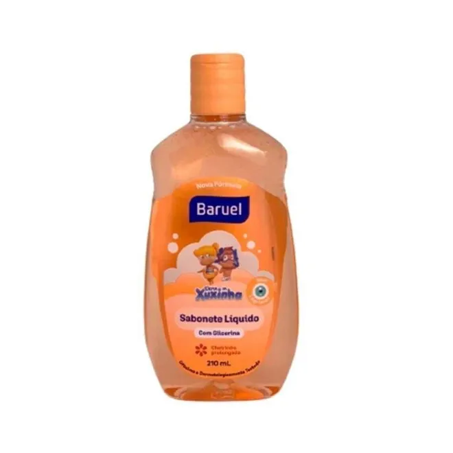 Sabonete Líquido Xuxinha Com Glicerina Embalagem 210Ml