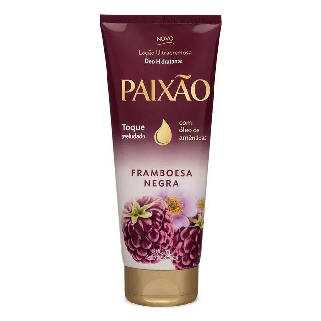 HIdra Corporal Paixão Framboesa Negra 200ml