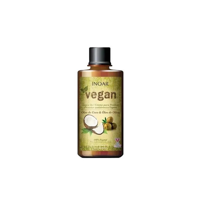 Óleo De Coco E Olívia Leave In Vegan Inoar 300Ml