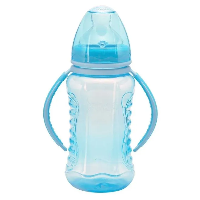 Mamadeira kuks Aqua Big Alca Azul 330ml