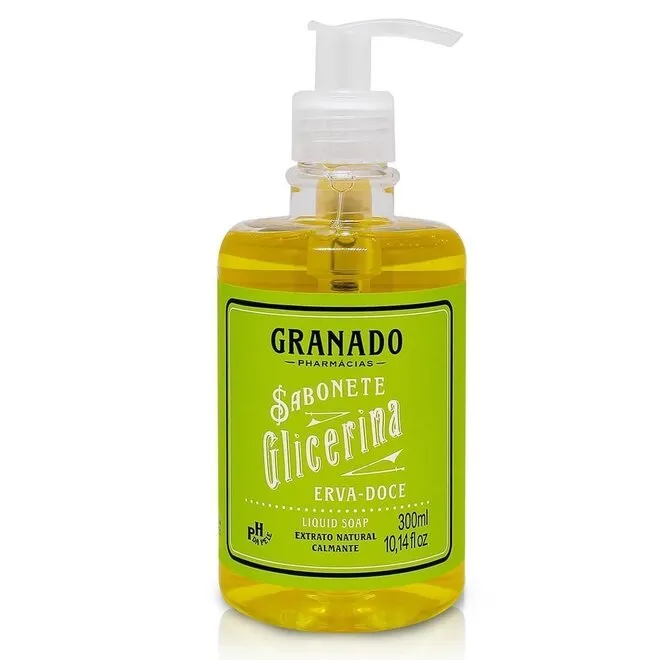 Sabonete Liquido Glicerina Granado Ervadoce 300ml