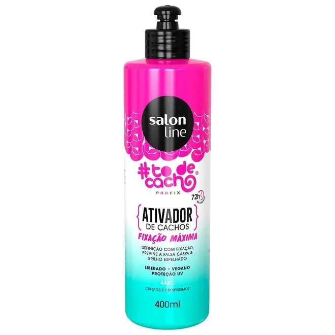 Ativador Salon Line Todecacho Fixa Max 4Abc 400ml