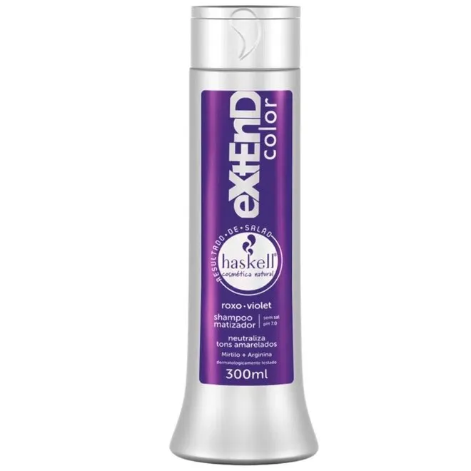 Shampoo Haskell Matizador Roxo Violeta 300ml