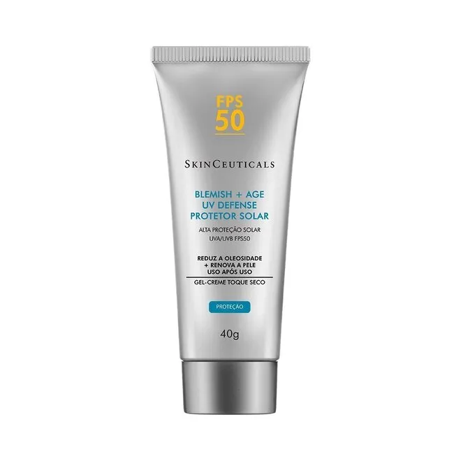 Protetor Solar Facial Blemish + Age Uv Defense Fps50 40G