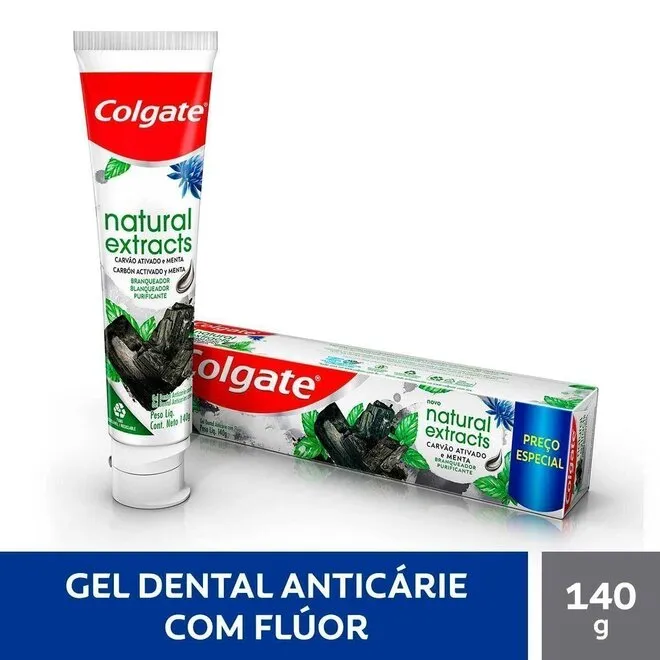 Creme Dental Colgate Natural Extract Purificante 140g