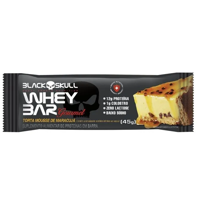 Barra Whey Gourmet Torta De Maracuja 45G
