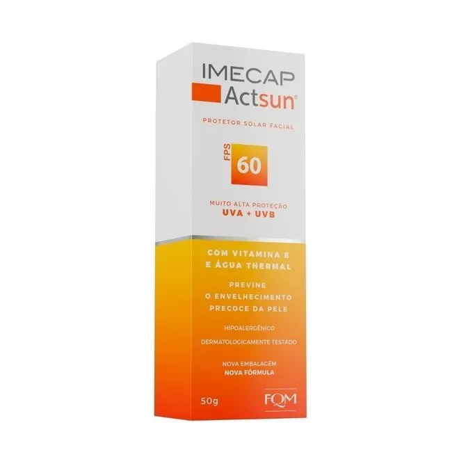 Protetor Solar Imecap Actsun Fps60 50G(Dvc)