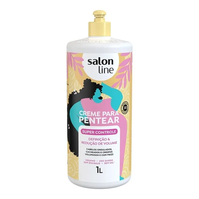 Creme para Pentear Salon Line Super Controle 1L