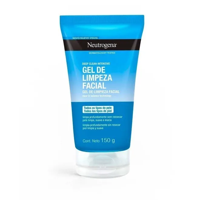 Gel De Limpeza Profunda Neutrogena Deep Clean 150G