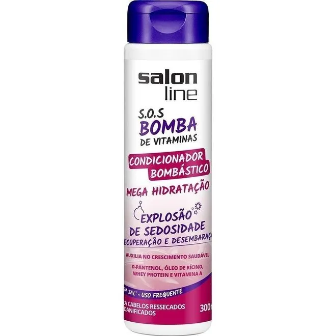 Condicionador Salon Line SOS Bomba Bombástico 300ml