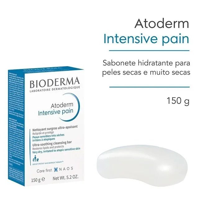 Sabonete Barra Bioderma Atoderm com 150g