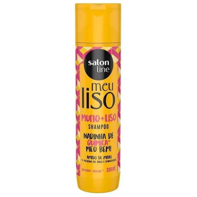 Shampoo Salon Line M Liso Amido Milho 300ml